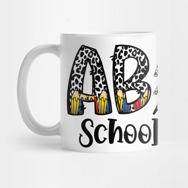 ABCD School Rocks ABCD Teacher by AssoDesign
